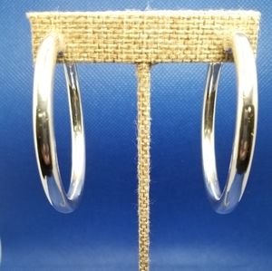 Sterling Silver Hoops